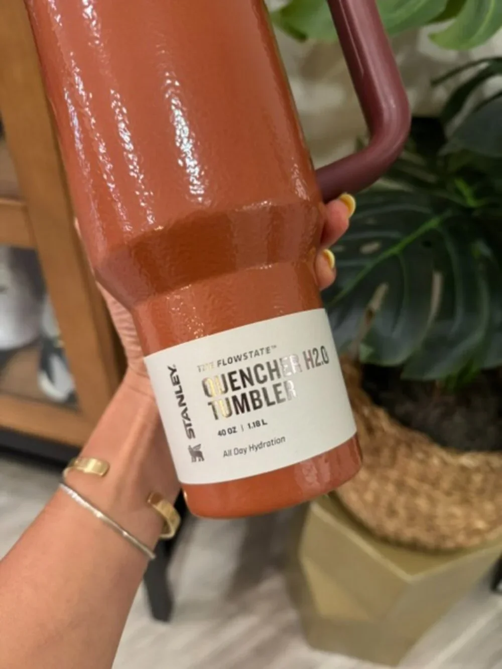 Limited Edition Stanley Hammertone Clay 40 oz Quencher Tumbler